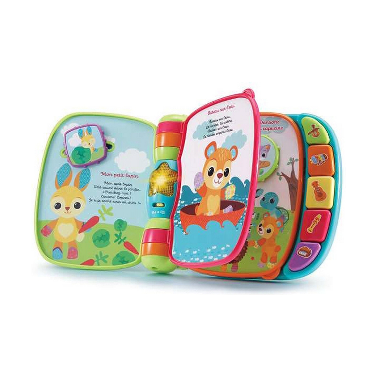 Igračka za bebu Vtech Libro musical primeras canciones. 19 x 22 x 4 cm